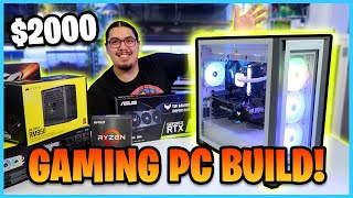 $2000 GAMING PC Build Guide! RTX 3070Ti, Ryzen 7 5800x - How to Build a Gaming PC Full Guide