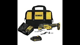 DEWALT DCS356C1 20V MAX XR Li-Ion Oscillating Multi-Tool Kit Unboxing