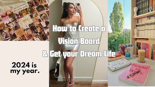 CREATE A VISION BOARD & GET YOUR DREAM LIFE! STEPS AND TIPS ♥️✨