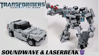 Lego Transformers Dark of the Moon: Soundwave and Laserbeak