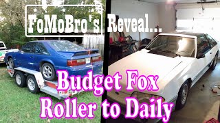 Fox Mustang TTop Budget Makeover -  Cheap Roller to Daily Driver