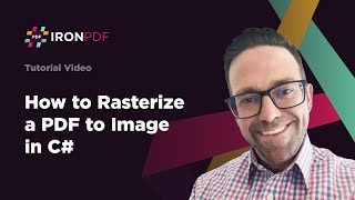 How to Rasterize a PDF to Image in C# | IronPDF