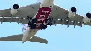 Emirates 🇦🇪 A380✈️Airbus departure 🛫from UK 🇬🇧 international 🤖Airport |BHX|😳😳😳😳😳😳