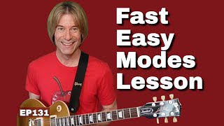 Fast Easy Way to Learn Modes on Guitar - Relative and Parallel