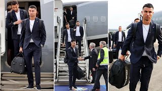 😍 Cristiano Ronaldo With His Portugal Teammates Arrives In Germany Ahead Of EURO 2024