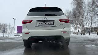 INFINITI JX35 выхлоп