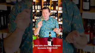 Jake talks about the Aragosta Spumante Brut #IAAW #vino