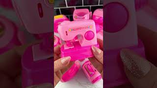 Cute Mini Sewing Machine Satisfying Video ASMR! 🧵 #shorts #mini