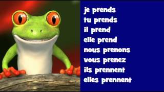 Conjugaison musicale # Indicatif Présent  # Verbe = prendre