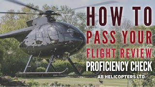 How To Pass Your Helicopter Proficiency Check