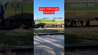 WAG-9 LOCOMOTIVE IN SLOW MOTION #short #shorts