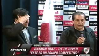 Conferencia Ramón Díaz (Presentación refuerzos de River)