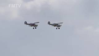 Two Gloster Gladiators at Flying Legends 2013