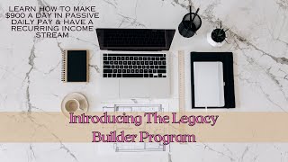 Unlock Your Wealth: Introducing Legacy Builder