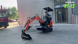 HT-12 1.2 Ton compact excavator