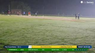 Live Cricket Match | Saturday Club Ferozepur vs The Guardians | 04-Oct-24 08:39 PM 20 overs | Indivi