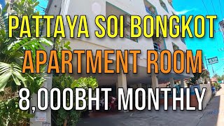 GREAT VALUE PATTAYA SOI BONGKOT ROOM REVIEW - Mind Mansion 8,000BHT MONTHLY *Details In Description*