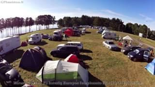 Zarasai 2015 08 14-16d.d. Time Laps iš stovyklavietės