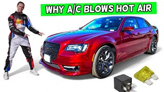 WHY AC AIR CONDITIONER BLOWS HOT WARM AIR CHRYSLER 300 2014 2015 2016 2017 2018 2019 2020 2021 2022