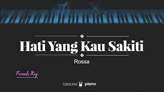 Instrumen lagu Rossa (Hati yang kau sakiti)