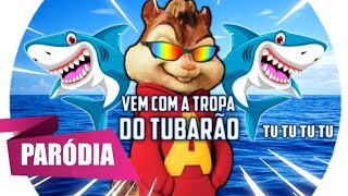 VEM COM A TROPA DO TUBARÃO, ESSA É A TROPA DO TUBARÃO vs FUNK TIKTOK RJ | Alvin e os Esquilos