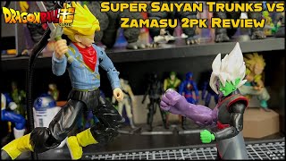 Bandai Dragon Stars Super Saiyan Trunks vs Fusion Zamasu Review