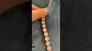 Solitaire Diamond Necklace Set Rose Gold  NEC15122214 #shorts