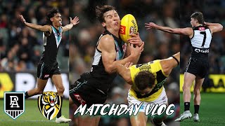 Port Adelaide vs Richmond Tigers Matchday Vlog | AFL Round 21 2022