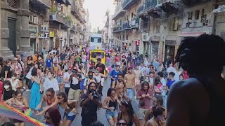 ​Palermo Pride 2022 🏳️‍🌈 Jesse Hearty drops Spectre by Justus & HEADER (Future Rave in Palermo City)