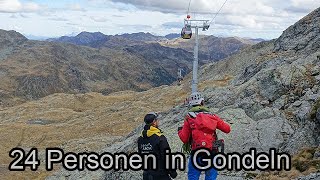 Übung: 24 Personen aus Gondelbahn geborgen – Gerlos