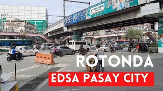 MORNING TRAFFIC IN PASAY ROTONDO Is Revealed | EMRT LRT STATIONS | EDSA TAFT AVENUE PASAY ROTONDAD