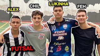 JOGADA DO FALCÃO 12 COM ALEX, LUKINHA E FEH DO FUTSAL!