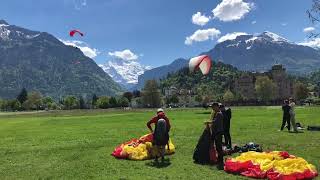 #Skydiving looks so scary but it’s not in #sywitzerlandbeauty #switzerland #travel