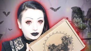 The Witches Moon Unboxing #19 - Witchy Subscription Box! | Toxic Tears