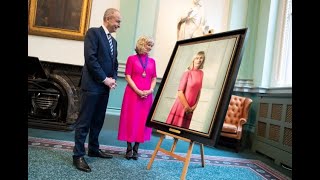 Taoiseach Micheál Martin Launches Portrait of Professor Mary Horgan