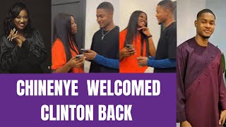 Chinenye Nnebe welcome back Clinton Joshua after his fatal car accident.#chinenyennebe #soniauche