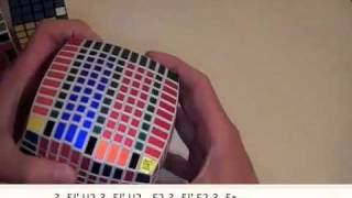 Как собрать куб 11х11 ч.6/6 / How to solve cube 11x11 part 6/6