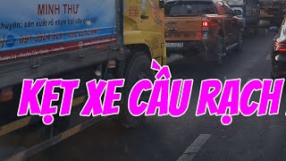 Trực tiếp kẹt xe cầu rạch miễu bến tre