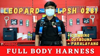 ALAT PELINDUNG DIRI BODY HARNESS | Jual Leopard Full Body Harness LPSH 0281