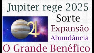 Planeta Júpiter, o Grande Benéfico, rege 2025 e traz Sorte, Abundancia e Expansão pata Todos  Tarot