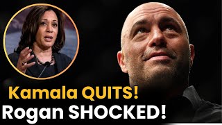 Joe Rogan SHOCKER As Kamala Harris QUITS On Appearance As Polls Plummet!