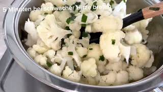 leckeres Blumenkohlrezept in 5 Minuten