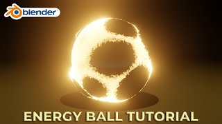 Blender 3.6 - Creating Energy ball effect #blendertutorial #blenderanimation