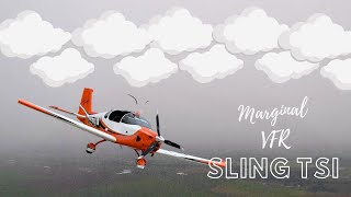 Windy Adventure- Marginal VFR Training in Sling TSI