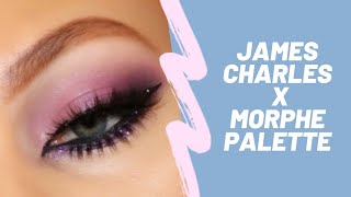 JAMES CHARLES x MORPHE - PURPLE GLITTER