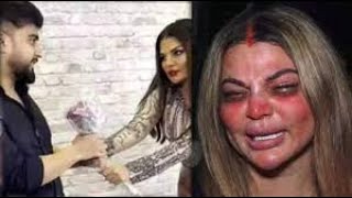 SHOCKING ! Rakhi Sawant Badly Shouts On Boyfriend Adil In Front Of Media, Says Beech Me Bol....