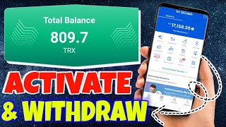 NEW APPLICATION I EARN FREE TRON | JUST ACTIVATE AND WITHDRAW EARNINGS!