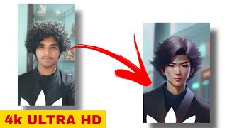 4k Ultra Hd Anime Charather Create With Your Photos😳🔥