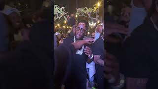 Burna Boy vibing to SeyiVibez Song😍 #akwasibugati #shorts #viral #burnaboy