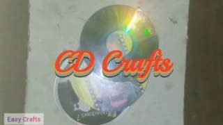 Easy Crafts | CD Crafts | DIY | CD Reuse | 3  Ideas